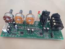 1 way microphone and 2 way music input front board mono two-channel eq high and low adjustment belt pressure limit front board