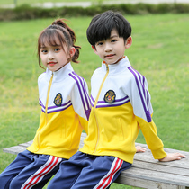 Class uniform primary school uniforms cotton kindergarten Garden uniforms spring and autumn suits first grade autumn and winter games three sets