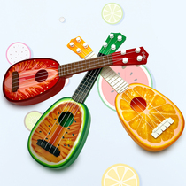 Childrens guitar beginner boys and girls baby trembles Net red simulation instrument ukulele violin toy