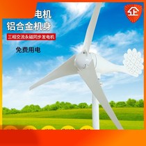 Wind turbine household 220V small and medium-sized S solar complementary monitoring street lights for grassland marine ships