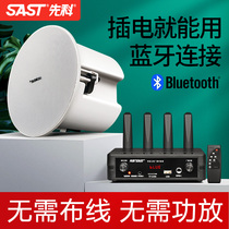 Senco wireless Bluetooth ceiling audio Home living room speaker Bass surround ceiling mounted embedded speaker