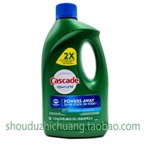  United States imported cascade dishwasher full effect 5-in-1 detergent dishwashing liquid free rinsing agent 2 1 kg