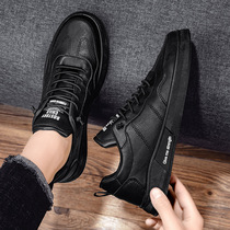 Mens shoes summer breathable waterproof non-slip kitchen work chef work shoes Black lightweight deodorant labor insurance tide shoes