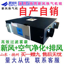 Commercial purification household fresh air ventilator full heat exchanger fresh fan