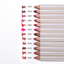 12-color set plump lip liner Lipstick Lipstick waterproof long-lasting non-decolorizing hook line nude matte
