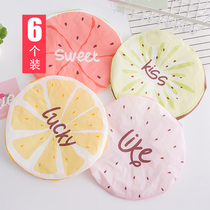 Cartoon waterproof shower cap cute shower cap female thick kitchen anti-oil cap shower cap
