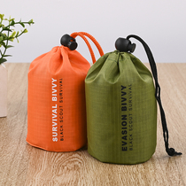 Outdoor first aid tent storage bag portable storage bag polyester corset pocket nylon drawstring bag sleeping bag pocket