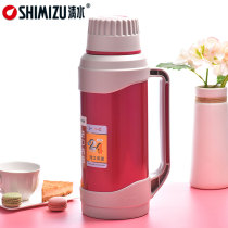 Water thermos bottle household stainless steel thermos bottle glass liner boiling water bottle office thermos bottle for students