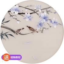 Su embroidery embroidery handmade diy kit Self-embroidery material package Beginner ancient style self-embroidery entry stitch Yulan Bird Suzhou