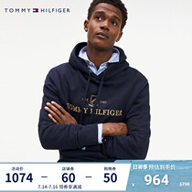 TOMMY HILFIGER MENS FASHION CASUAL COTTON EMBROIDERED CREW NECK SWEATER MW0MW11571