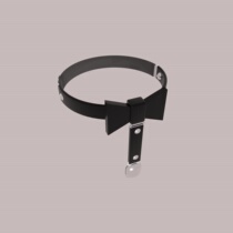 PEETALAU2000 original homemade black bow socks clip jk Academy wind function wind