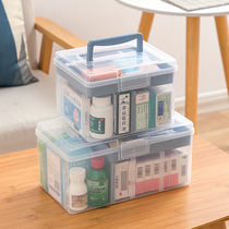 Medicine box family household large-capacity multi-layer medicine box full set of emergency medical care medical storage medicine medicine medicine box