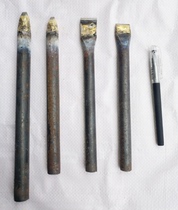 Factory direct stone carving tools seal carving knife stone carving knife tungsten steel stone carving alloy flat chisel