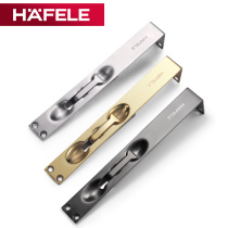 German Haifele HAFELE flip cover 8 inch stainless steel Gold brushed wooden door double Open invisible door bolt