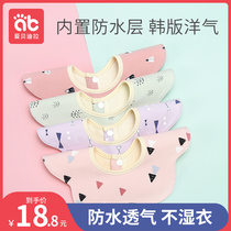 Baby saliva towel 360 degree rotatable newborn baby bib Waterproof bib spit-proof milk scarf Cotton autumn and winter