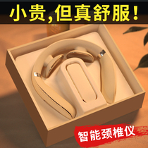 Cervical Spine Massager Neck Shoulder Neck Massage Instrument Hot Compress Heating Multifunction Kneading Home Neck Cervical and Neck Protector