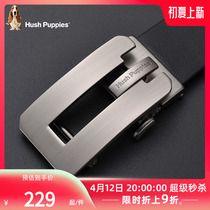 Leisure Pace Belt Mens New Leather 100 Hitch Business Headlayer Bull Leather Belt Hollowed-out Minimalist Casual Denim Pants Strap