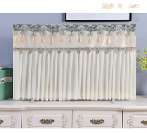 2021 new TV cover dust cover cover 55 inch 65 LCD large TV wall-mounted cover towel modern simple European style