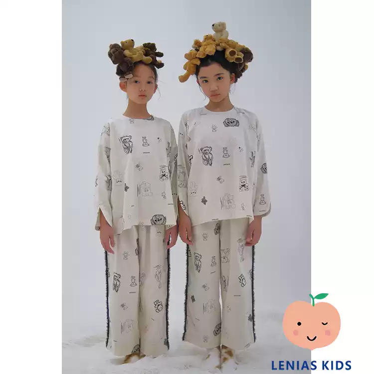 lenias LN家UNIONINI 22AW秋冬卡通小熊居家外穿 套装