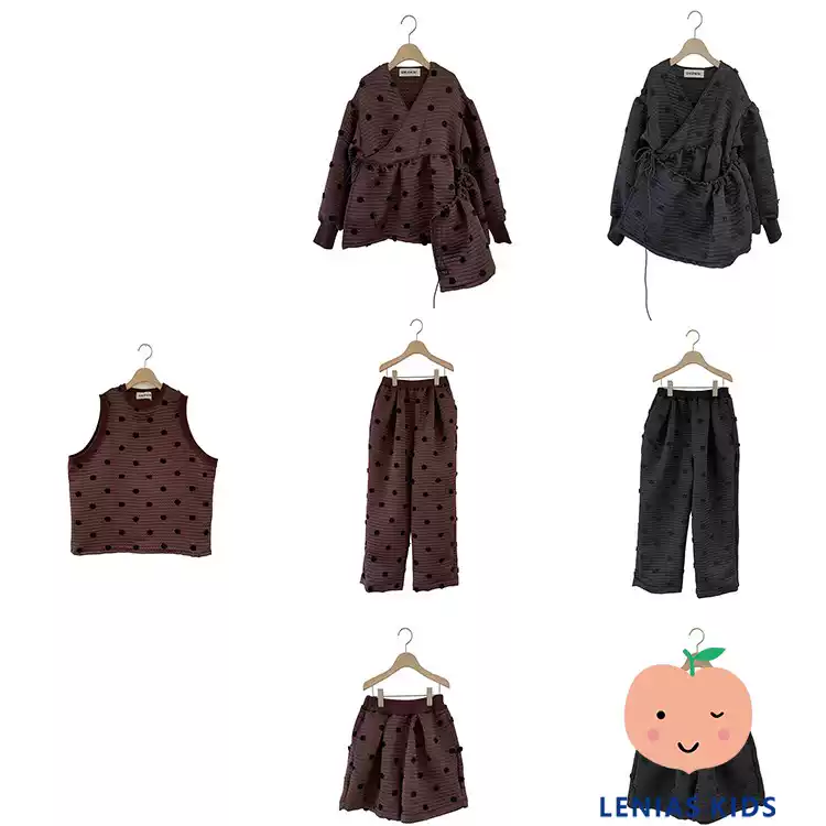 lenias LN家 UNIONINI 21AW秋冬新 波点马甲＋短裤＋长裤