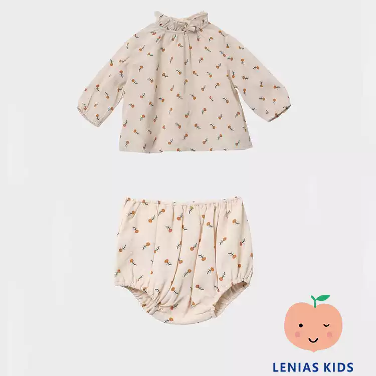 lenias LN家 CARAMEL 21AW秋冬 baby款可爱百搭印花套装