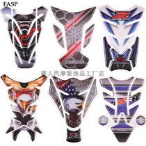 New motorcycle modification accessories Fuel tank protection stickers fishbone stickers Knight car stickers Decal universal models