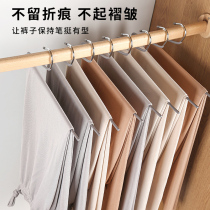 Goose-shaped pants rack Pants clip non-slip non-trace household goose-shaped pants hanger Pants special hanger z-word storage artifact