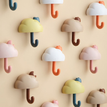 Adhesive hook strong non-perforated adhesive wall hanging hook wall hook cute paste non-scented hook Wall kitchen hook