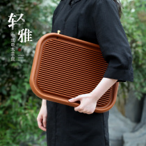 Gavin home kung fu tea set bakelite tea tray German simple electric bakelite size household dry brew table tea tray