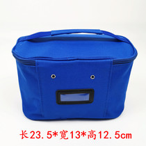 Fire Wash Toiletry Bag Blue Containing Bag Portable Bath Bag Wash Jacket Bag Flame Blue Hand Wash Toiletry Bag