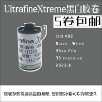UltrafineXtreme black and white film 135 film split roll photosensitive 400 degrees 36 Zhang long Energy forced