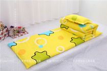 Kindergarten baby nap quilt three-piece cotton core six-piece cotton children winter quilt cotton bedding