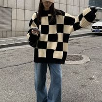 Red People Gallery Sweater Women 2022 Early Spring New Product Design Sensation Small Crowdboard Gaggle Soft Glutinous Retro LAZY WIND-KNIT CARDIGAN