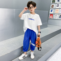 Next Inss Boys Suit 2022 Summer New Handsome Ocean Gas Nets Red CUHK Kids Trendy Sports Two Sets