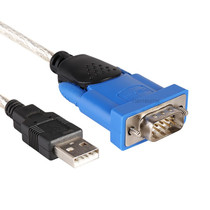  Z-TEK Lite USB to RS232 cable 1 8M conversion cable USB to serial cable Support WIN10 with driver disk