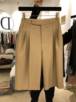 Big code 50% pants woman summer hot pants 2022 new fat younger sister mm suit shorts reduced age high waist display slim pant damp
