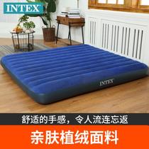 INTEX outdoor direct sales products padded household air mattress double multi-person tent single lunch break air cushion bed