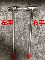 Marshmallow spoon commercial measuring spoon household special spoon left hand right hand stainless steel thickening accessories enlarged fancy