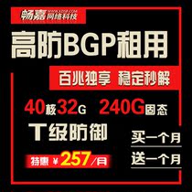 High-defense dual-line BGP five-line independent physical server rental legendary micro-terminal website page Game seconds solution trial