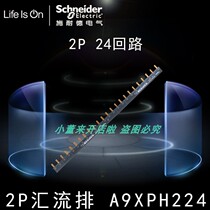 Schneider bus can be connected to 12 2P air open terminal block 2P24-bit connection copper row A9XPH224