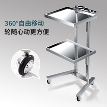 Beauty salon Barber Shop Master special car stainless steel hair bar car Net red tool car big work special