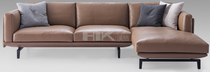 KIK Hanger furniture Italian minimalist sofa leather fabric wood furniture