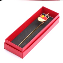 Red culture bookmarks customized free lettering to send graduation meaning to promote personality has a fan product reward University group purchase