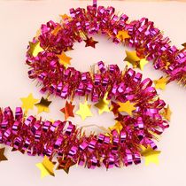 Wedding furnishings colored strips hair birthday decoration June 1 festival ribbon decoration Christmas party