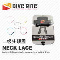 DIVE RITE Regulator Secondary Cord Spare Short Throat Technology Diving Special Collar Color diverite