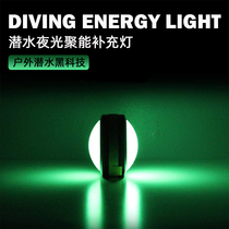 USA UV PAQLITE Orb diving fluorescent luminous light ball lighting flashlight keychain outdoor survival lamp camping