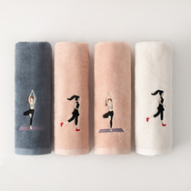 Asight sports sweat towel Pure cotton extended sweat-absorbing gym running yoga towel for men and women absorbent soft
