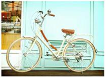 Shanghai quiski personalized lightweight lady bicycle retro elegant fresh literary ordinary bicycle