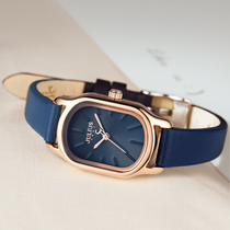 When Poly-Hour Watch Lady Minimalist Temperament 2022 New retro small crowdnameplate light extravagant square female table