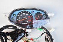 Applicable to Haojue Happy HJ110-2 2A 2C 2D curved beam instrument odometer assembly gear gauge transparent cover